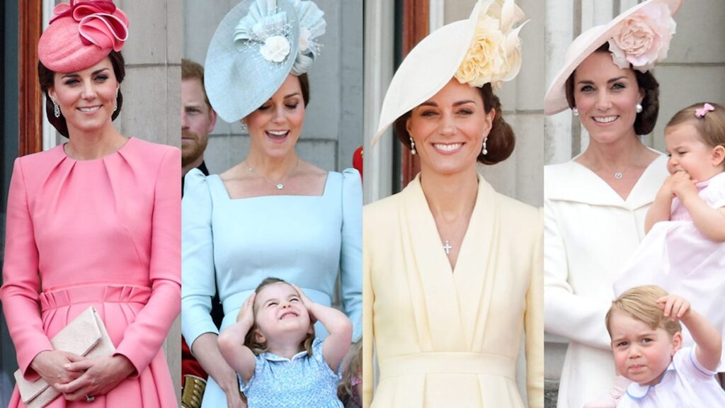 Kate Middleton’s unforgettable Trooping the Colour outfits will go down in history