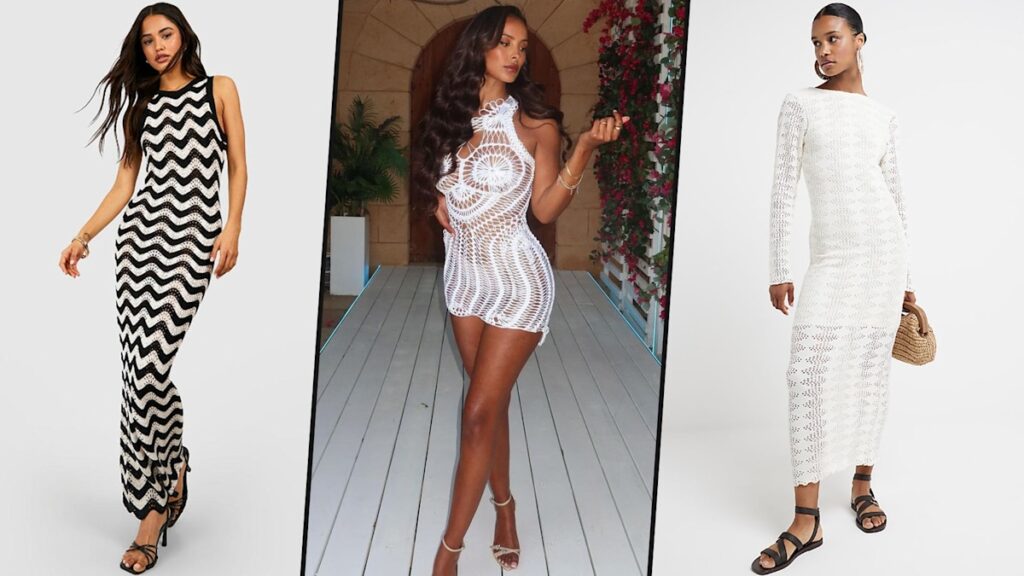 Maya Jama’s white Love Island dress is trending – 7 crochet dresses you need for summer