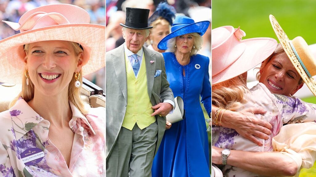Lady Gabriella Kingston steps back into public eye at Royal Ascot with King Charles – live updates