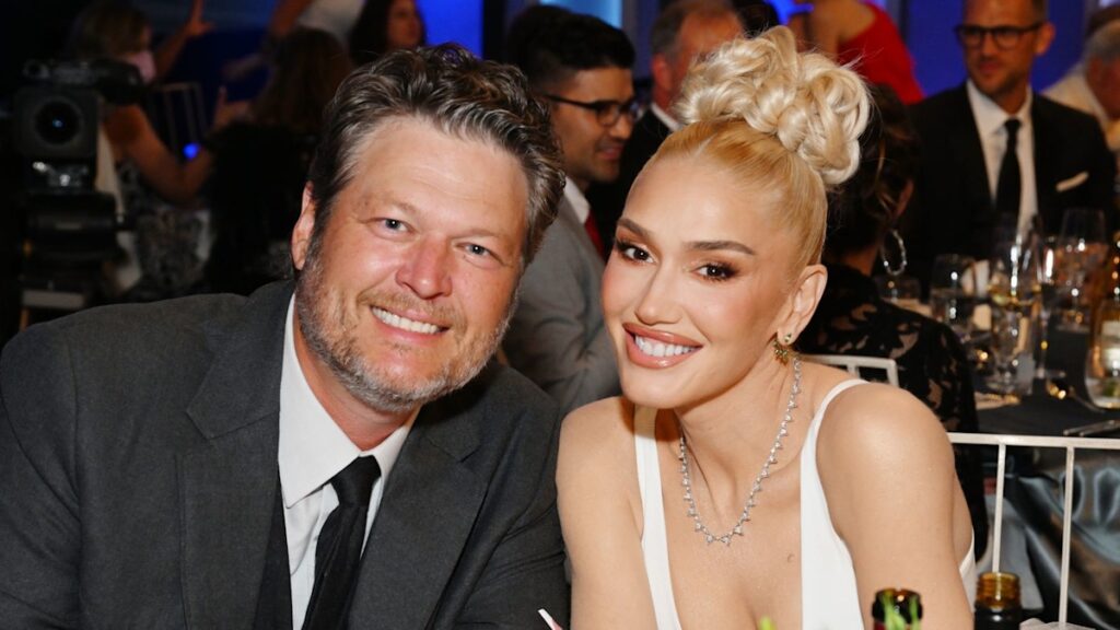 Blake Shelton and Gwen Stefani pack on the PDA as the enjoy Italian trip with her three sons – see the pictures