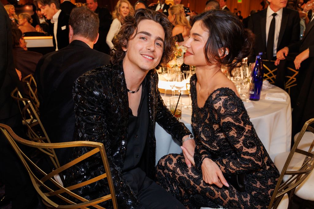 Kylie Jenner and Timothee Chalamet 