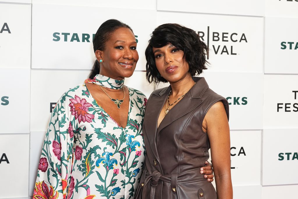 Kerry Washington and Nicole Avant attend Avant: Legacy and Impact in Storytelling during the 2024 Tribeca Festival at the Spring Studio