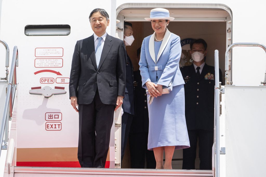 Japan's Emperor Naruhito and Empress Masako prepare to travel to Britain on a state visit