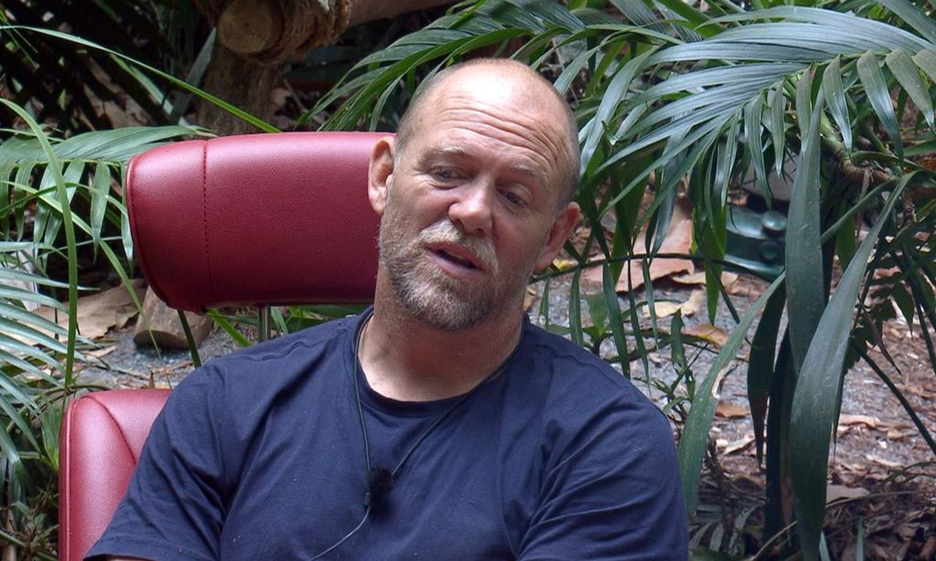 I'm a Celeb Mike Tindall in the camp