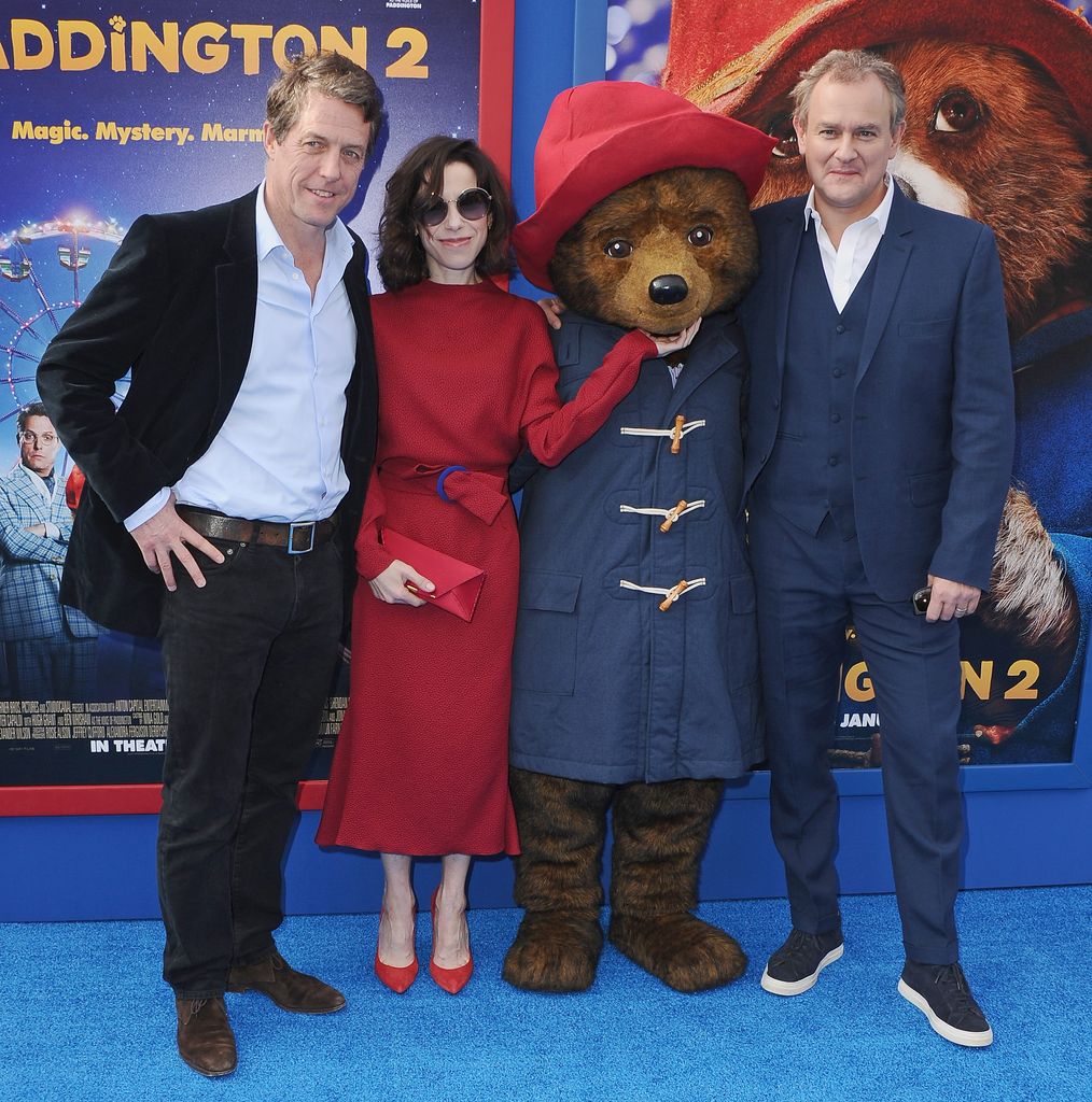 Hugh Grant, Sally Hawkins and Hugh Bonneville attend the Los Angeles premiere of Paddington 2
