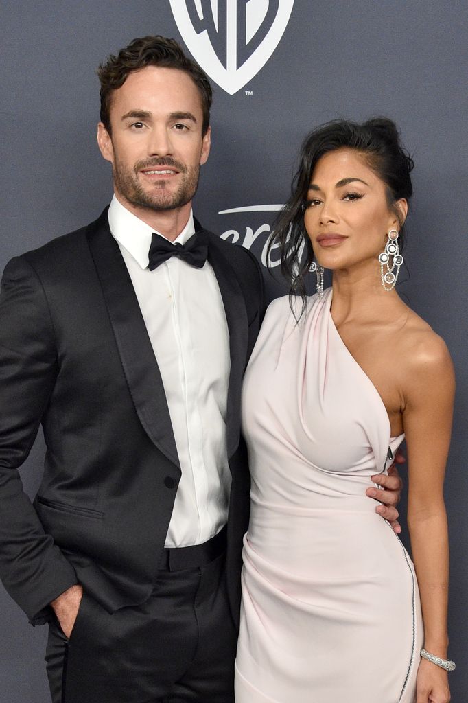 Thom Evans and Nicole Scherzinger attend the 21st Annual Warner Bros. and InStyle Golden Globes After Party at The Beverly Hilton Hotel on January 05, 2020 in Beverly Hills, California.