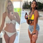 Celebs in bikinis: Tess Daly, Cat Deeley, Amanda Holden, and more sizzle in swimwear