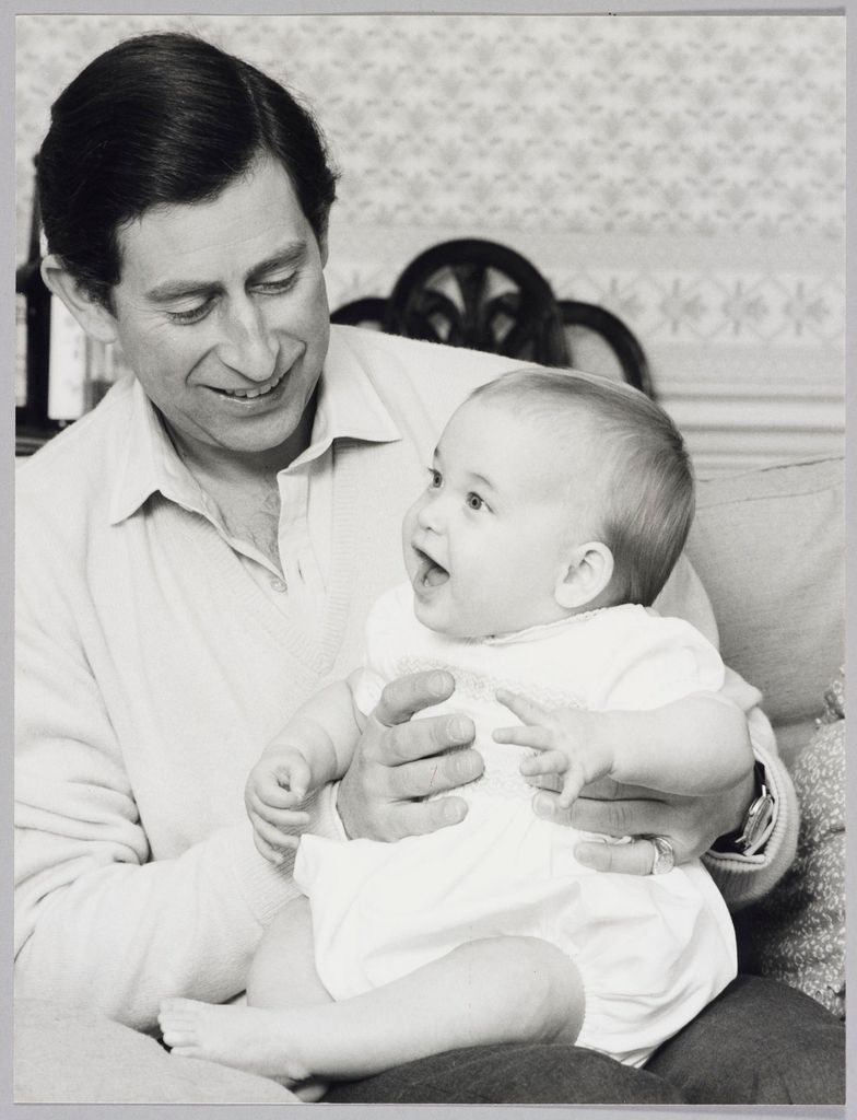 Prince Charles with his son William in 1982
