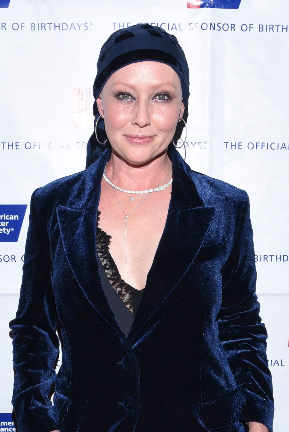 Actress Shannen Doherty arrives at the American Cancer Society's Giants of Science Los Angeles Gala on November 5, 2016 in Los Angeles, California.