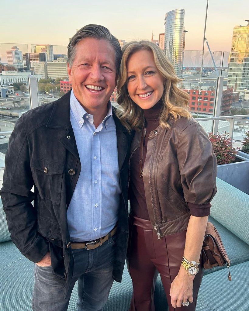 Lara Spencer and her husband Richard McVey shared photos from their daughter's wedding on Instagram.