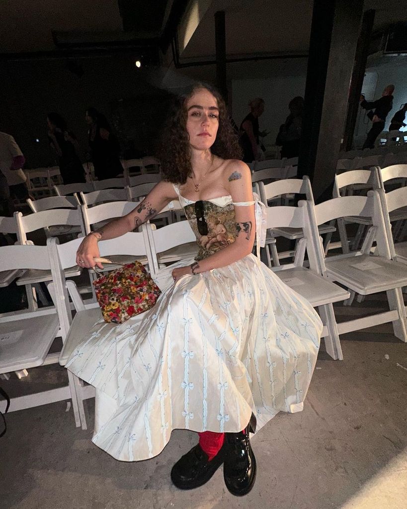 Ella Emhoff wore a princess-inspired dress at New York Fashion Week