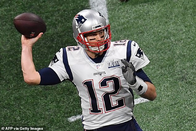 Brady won six titles with New England, the last coming against the Rams in Super Bowl LIII