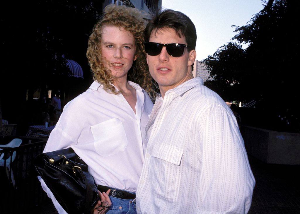 Tom Cruise and Nicole Kidman in Los Angeles in 1990  