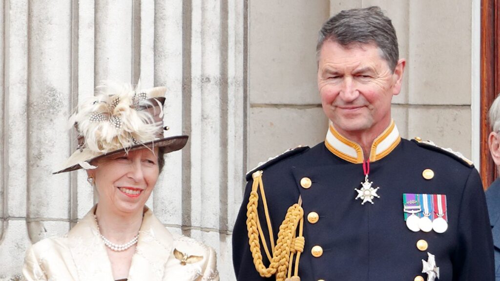 Meet Princess Anne’s husband Vice-Admiral Timothy Laurence