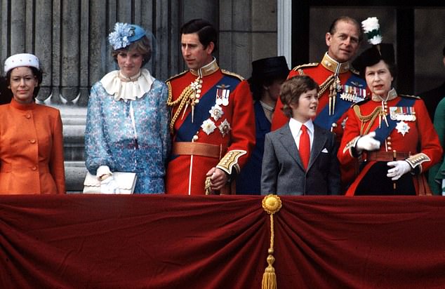 This year was Princess Diana's first Trooping the Colour appearance as a working royal