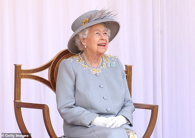Queen Elizabeth II attended a military ceremony in the Quadrangle of Windsor Castle to mark her Official Birthday on June 12, 2021