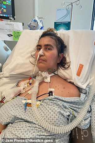 In a separate case of botulism, Doralice Goes was paralyzed after eating pesto contaminated with botulism