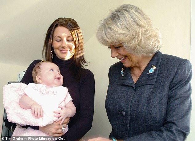 Queen Camilla, who is a mother-of-two, proved to be a natural with children as she met with a little girl in Bromley back in November 2006