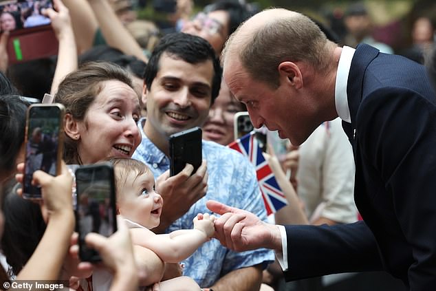 The other ‘royal’ babies: How King Charles and his family have had delightful interactions with youngsters… but not all have been impressed!