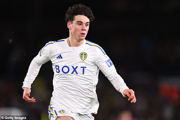 Teenage midfielder Gray played a key role in Leeds' season as they finished third