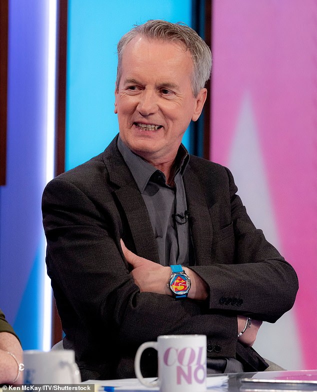 Like Alex, Frank Skinner (pictured), Jimmy Carr and Ricky Gervais have previously spoken out their views about cancel culture.