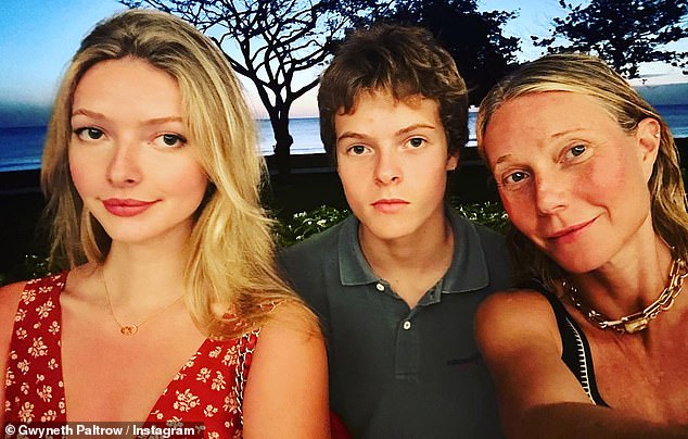 Moses, their youngest son, is heading off to Brown University in Rhode Island — across the country from what Gwyneth has called her 