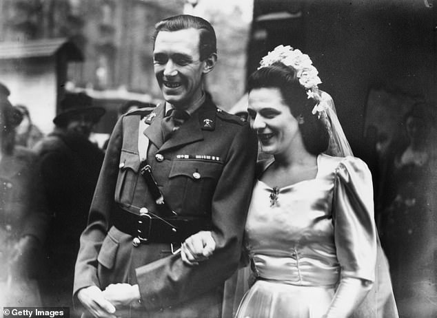 Major Bruce Shand married Rosalind Cubitt in 1946 at St Paul's Church, Knightsbridge.