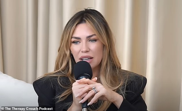 Abbey Clancy on Thursday recalled the extremely awkward moment her husband Peter sent an inappropriate message to her mother.