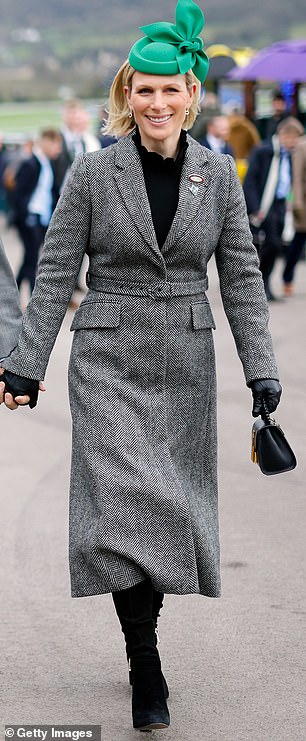 Zara proved its sustainable apparel capabilities at this year's Cheltenham Festival with a stunning fit-and-flare coat over a Holland Cooper sweater and boots.