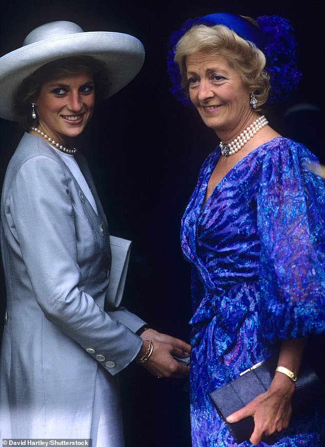 How Princess Diana’s mother was ‘not cut out for maternity’: Frances Shand Kydd – who died 20 years ago today – left her husband and children for wallpaper tycoon, leading to troubled relationship with her royal daughter