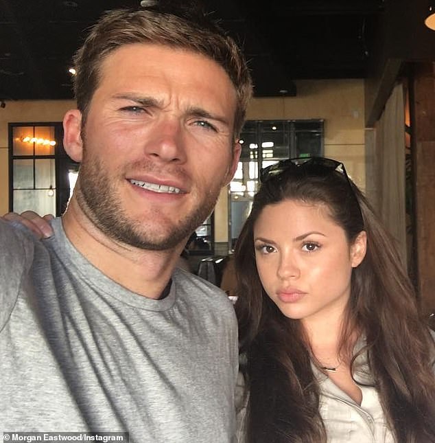 His older half-brother Scott Eastwood left a celebratory 'explosion' emoji on the post; the siblings seen in 2016