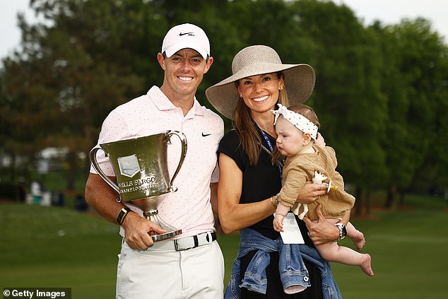 The two have sparked romance rumours after McIlroy filed for divorce from his wife Erica Stoll
