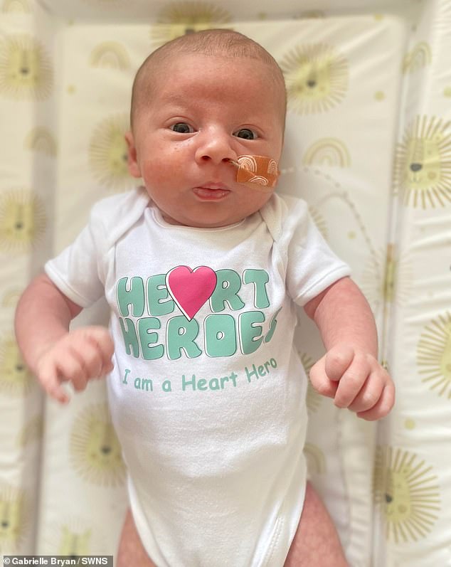 Following Bertie's diagnosis, the couple sought help from Heart Heroes, a charity that supports children with heart disease