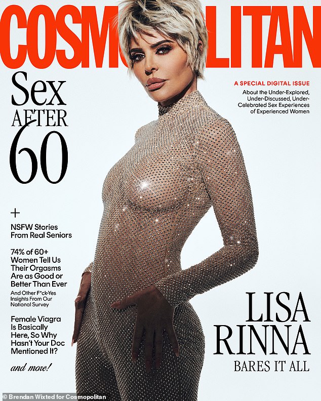 Lisa surprised everyone by writing a stunning cover post for Cosmopolitan