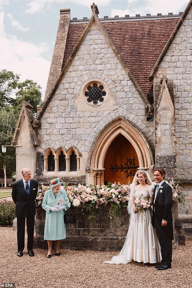 The house did not become an official royal residence until 1812 when King George IV moved in. It was also during this time that the Royal Chapel of All Saints (pictured during Princess Beatrice's wedding in 2020) was built on the Royal Lodge estate