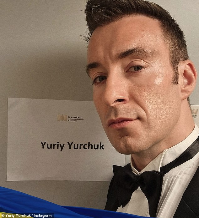 The singer, who failed to make it to the final, identified himself on Instagram as British-Ukrainian Yuri Yurchuk