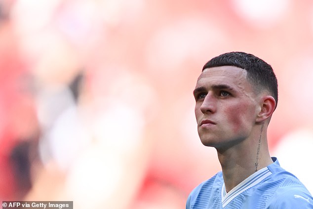 Manchester City's Phil Foden enjoyed stellar season but played 61 games for club and country