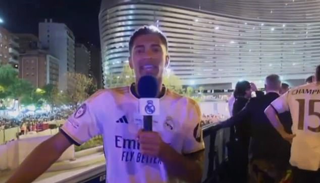 Bellingham was seen in a video speaking to the club's official television channel in Spanish.