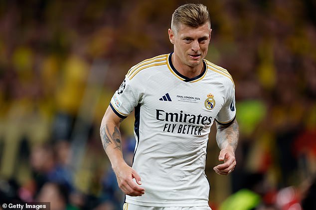 Kroos played 465 matches for Real Madrid over a decade and scored 28 goals