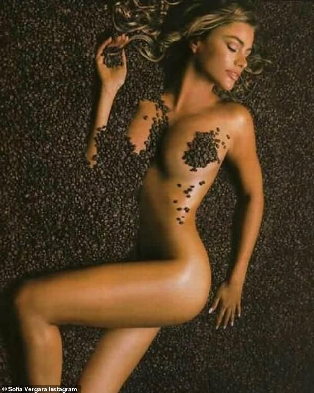Sofia Vergara poses NUDE as she says she is ‘honored’ to launch her own coffee brand that supports female growers in her native Colombia