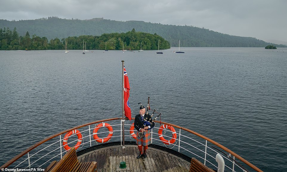 Mr Cowie will be playing on board one of Windermere Lake Cruises traditional steamers at Bowness-on-Windermere