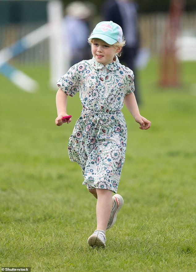 Lena pictured at Badminton Horse Trials in Gloucestershire in May 2024