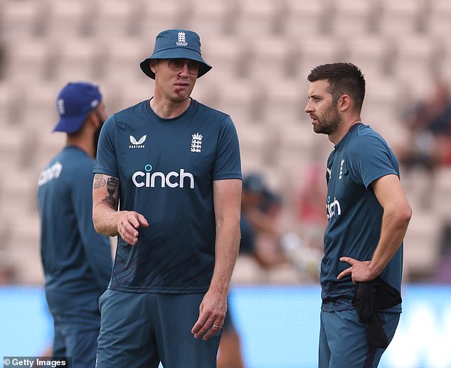 Mark Wood reveals he’s been blown away by ‘fantastic’ coach Andrew Flintoff’s ‘aura’ – as England legend bids to help T20 World Cup title defence