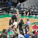 Time for a Pep-talk! Guardiola snapped coaching Boston Celtics boss Joe Mazzulla ahead of NBA Finals – after basketball boss opens up on ‘studying Man City manager’s tactics’