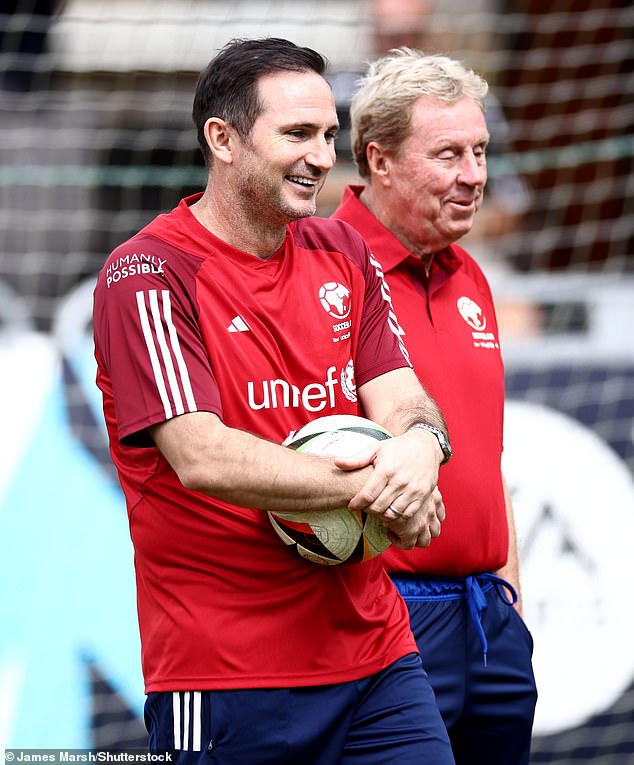 Soccer Aid 2024: Frank Lampard and uncle Harry Redknapp coach Danny Dyer and Tom Hiddleston ahead of charity football match as Alex Scott prepares to return as host
