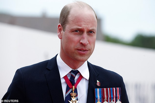 REBECCA ENGLISH: Standing with seven presidents, three kings and too many prime ministers to count, Prince William steps up for his most high-profile role on the international stage yet