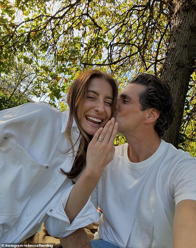 Andy Lee reveals his very romantic gesture to Rebecca Harding during their engagement… and why it took him 10 years to pop the question: ‘I didn’t realise how important it was’