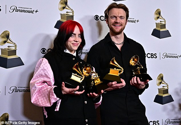 Billy's producer and brother Finneas, 26, who has won 10 Grammys, is also the youngest person in history to win two Oscars