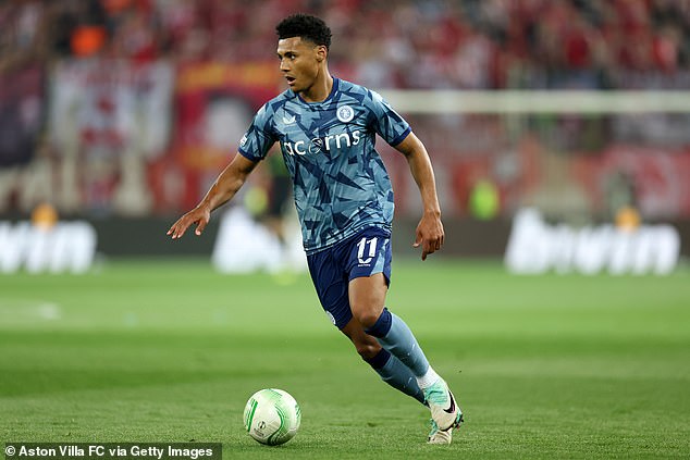 Ollie Watkins (pictured) has enjoyed a sensational season and it seems new Liverpool boss Arne Slot is interested in the Aston Villa star
