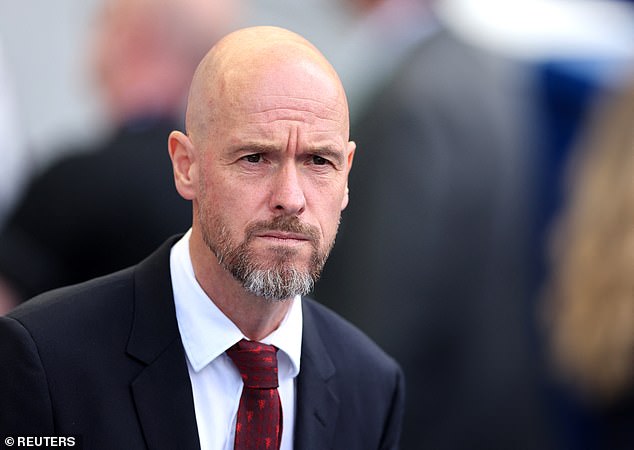 Erik ten Hag (pictured) is set to lose Anthony Martial and will need to bolster his forward stocks
